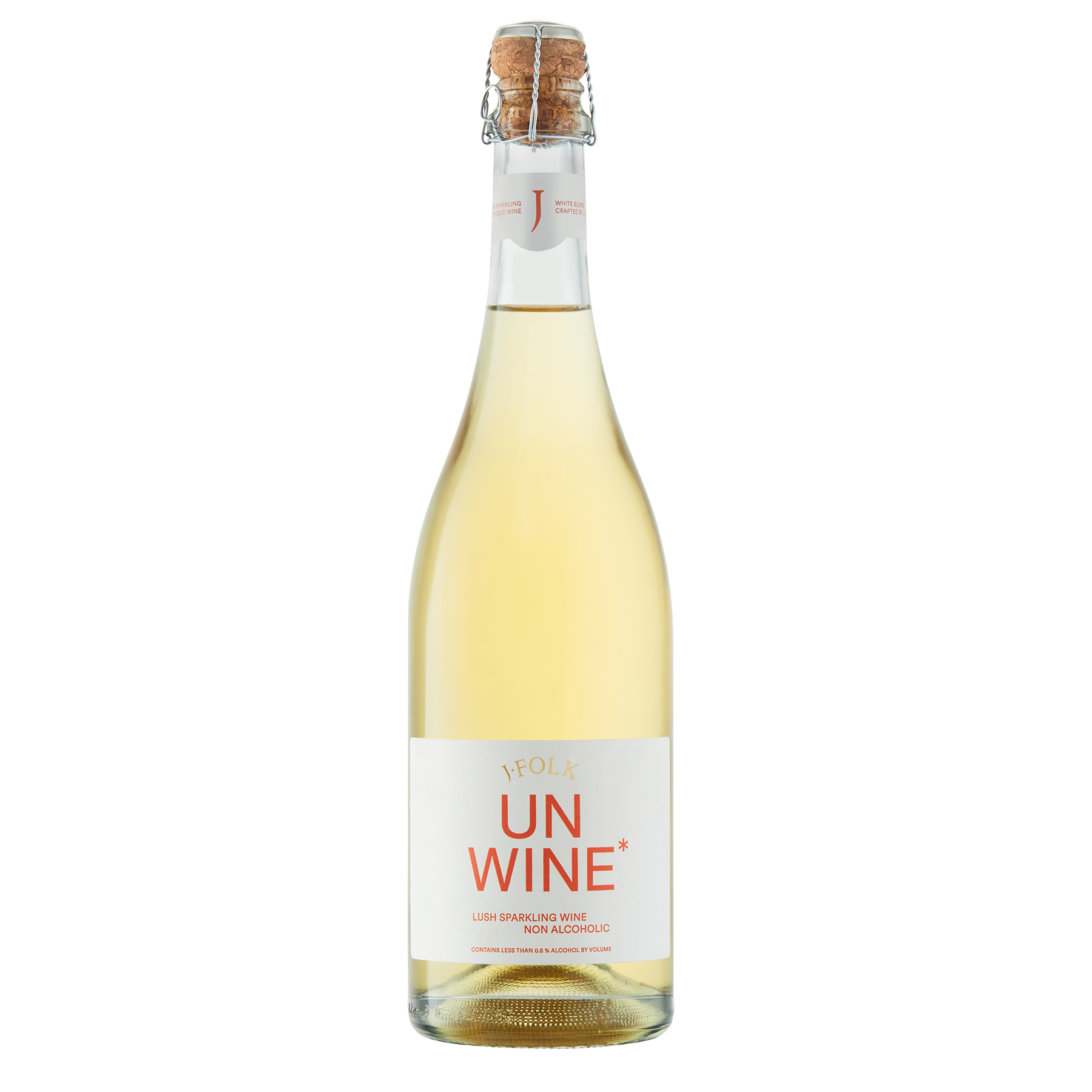 J.FOLK UN-WINE Lush Sparkling — kosher de-alcoholized sparkling wine